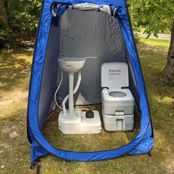 camping toilets