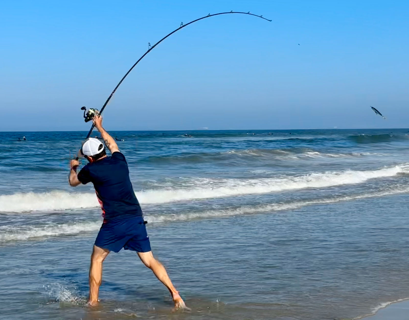 surf fishing