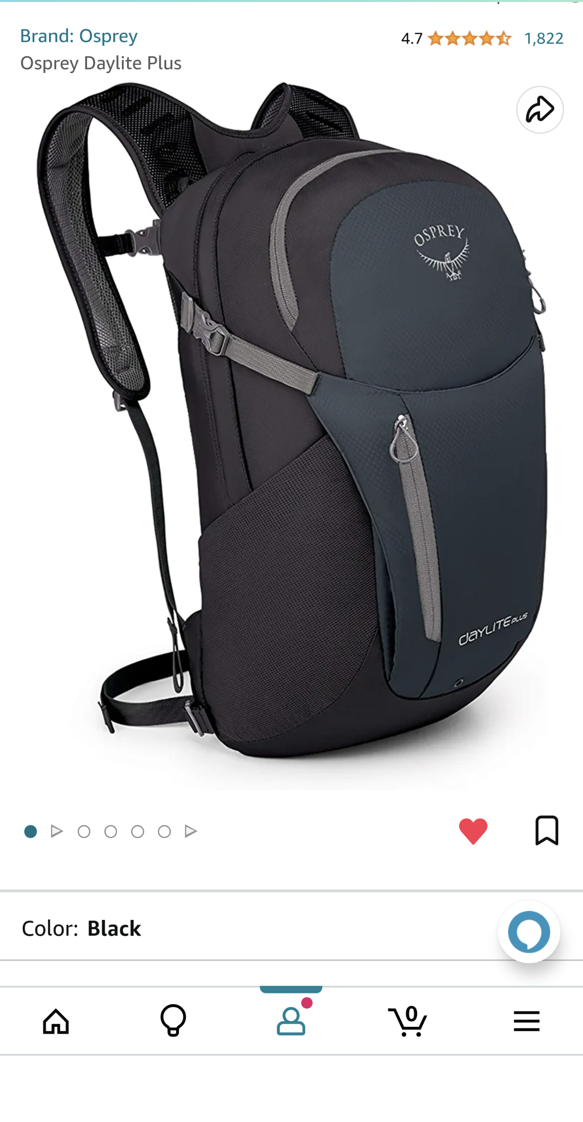 day hiking backpack